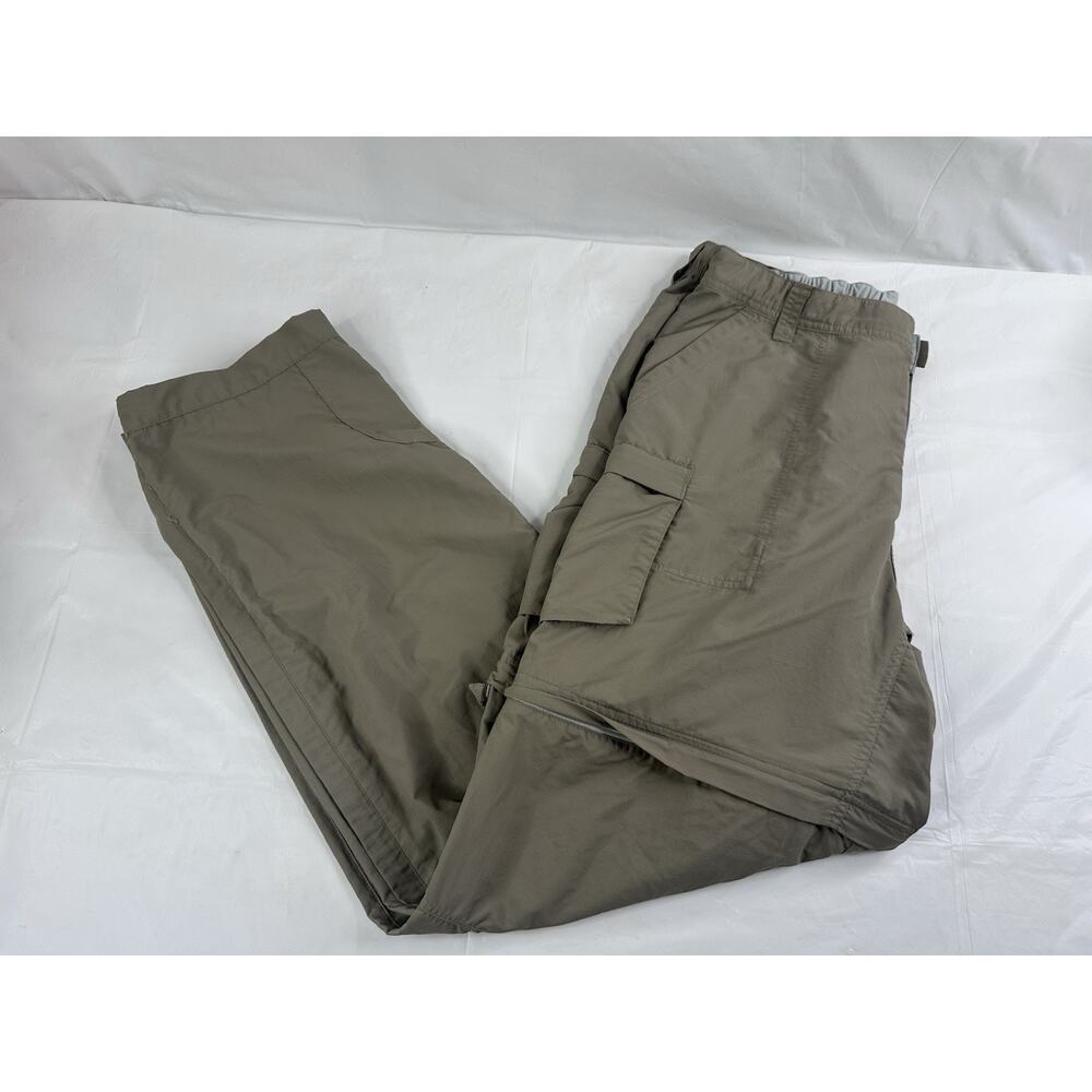 REI Women's Size 12 Convertible Zip Tan Hiking Pants Shorts Camping Outdoors